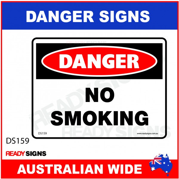DANGER SIGN - DS-159 - NO SMOKING